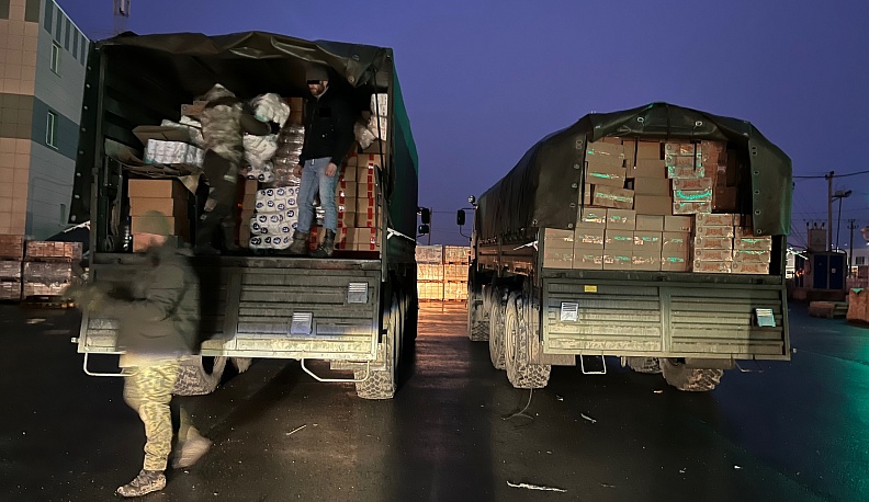 Армянская диаспора Калуги отправила гуманитарную помощь в Донбасс