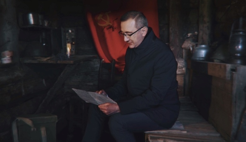 Владислав Шапша опубликовал выпуск проекта «Письма Победы» со своим участием