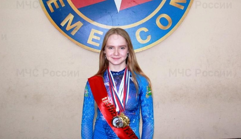 Девочка из Калуги стала Чемпионкой Первенства России по пожарно-спасательному спорту