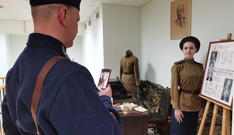 В Калужском госархиве открыли выставку «Война и женские судьбы»