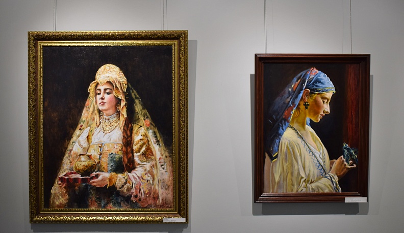 В Тарусе открылась выставка копий шедевров мирового искусства