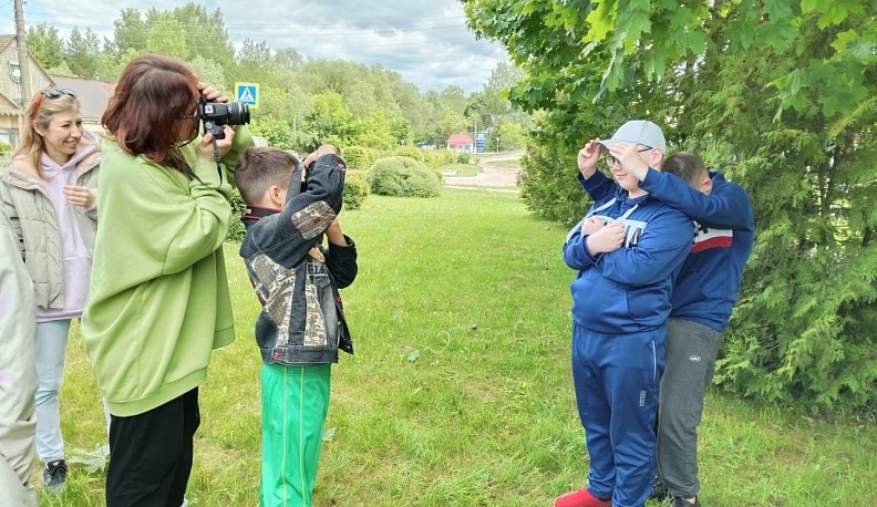 Калужские подростки приняли участие в мастер-классе по фотоискусству 