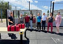 Оборудование для развития комплекса ГТО передала Калужская область Первомайску