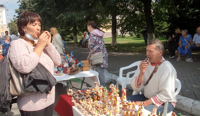 Калуга встретила свой юбилей фестивалем народного искусства и ремесел «Город мастеров»