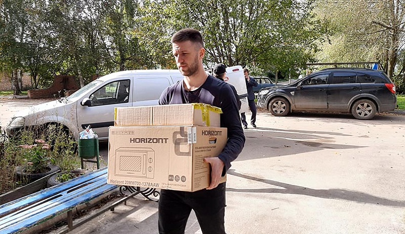 Совет Отцов помог семье из калужского микрорайона Северный 