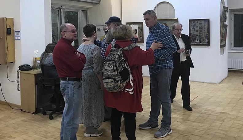 В Обнинске открылась выставка произведений художника Юрия Шерова