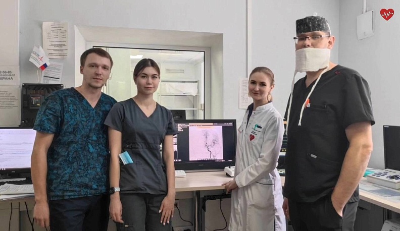 Калужские медики провели сложную операцию у пациентки с обширным ишемическим инсультом