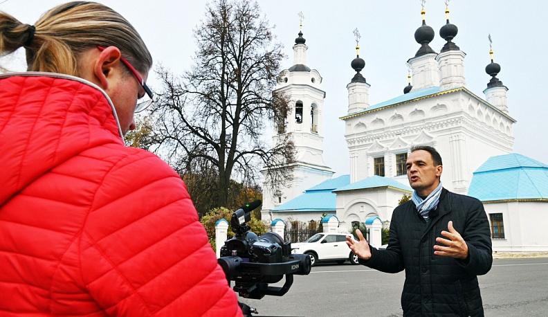 В Калужской области проходят съёмки цикла документальных фильмов «Лики Богородицы»