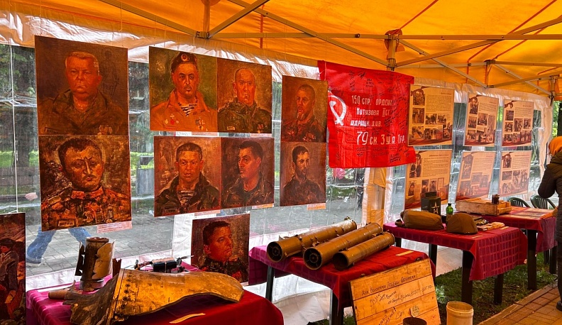 Музей под открытым небом работает в Обнинске в День Победы