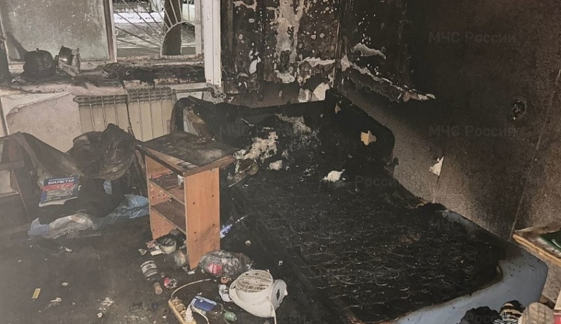 Несколько человек пострадали при пожаре в Обнинске