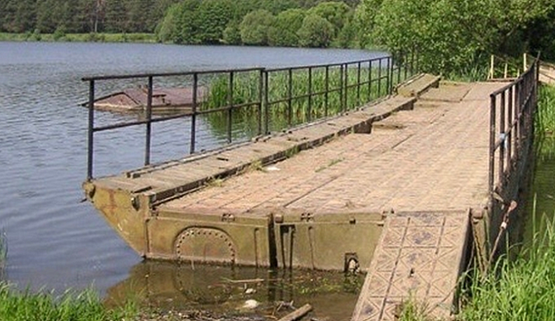 В Калуге закроют понтонный мост через Яченку на время ремонта