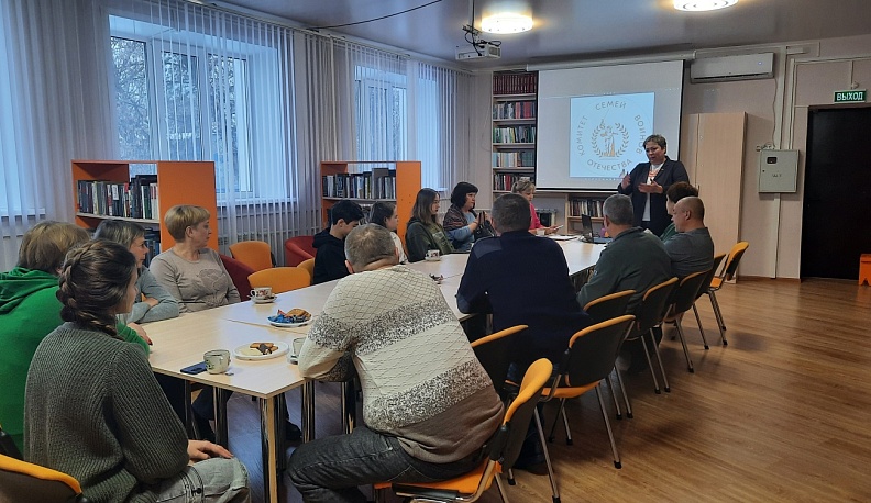 В Сухиничах прошла встреча с родственниками бойцов, участвующих в СВО