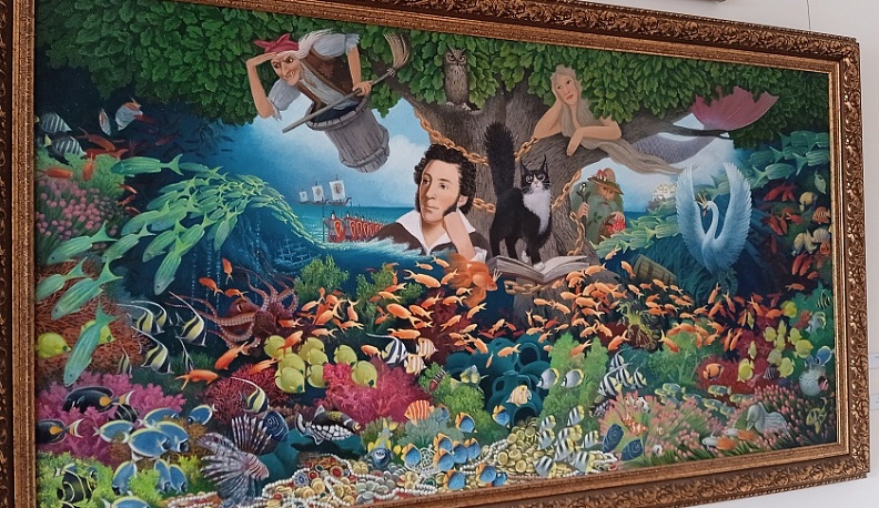 Калужский музей изобразительных искусств представил выставку сказочных работ Алексея Голубева