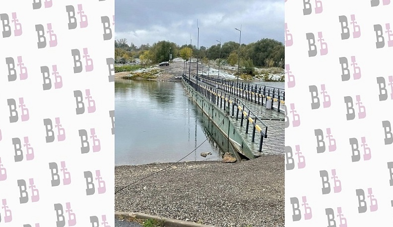 В Калуге к концу ноября демонтируют понтонный мост