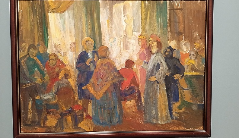 Калужский музей изобразительных искусств приглашает на выставку «Народный театр. Неосуществленный проект»