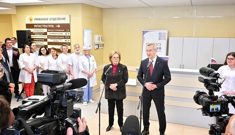 В Обнинске в Клинической больнице №8 ФМБА России открыли современное приёмное отделение
