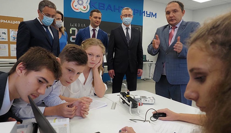 В Калуге появился первый в регионе школьный «Кванториум»