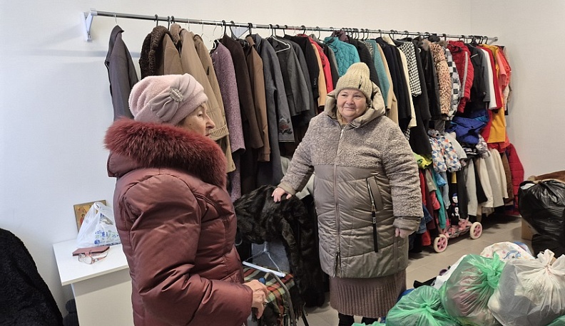 В Перемышле можно бесплатно приобрести вещи