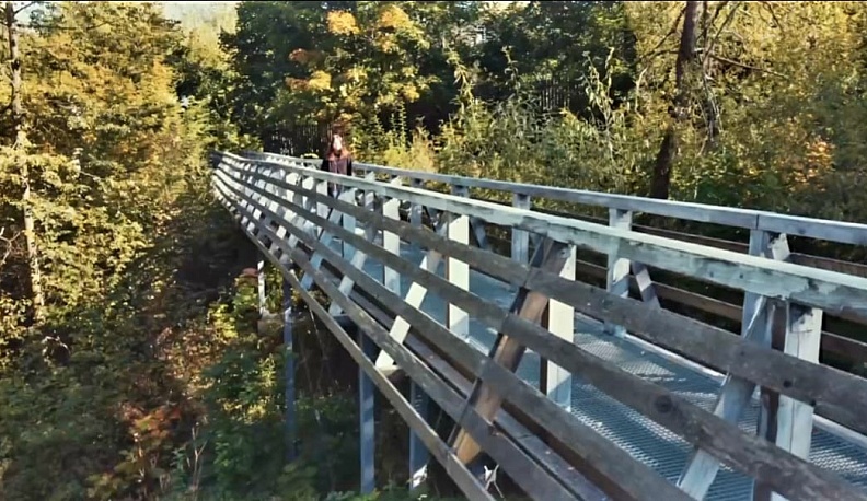 В Тарусе благоустраивают маршруты для прогулок