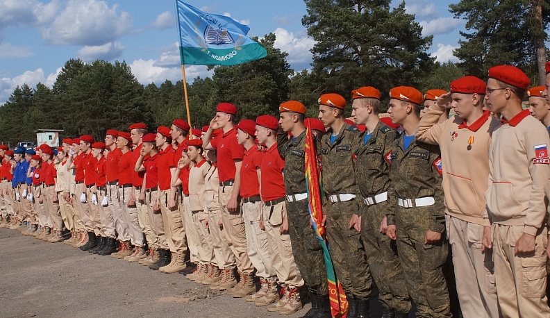 Лучшие отряды «Юнармии» Калужской области собрались в квест-экспедиции в Козельске