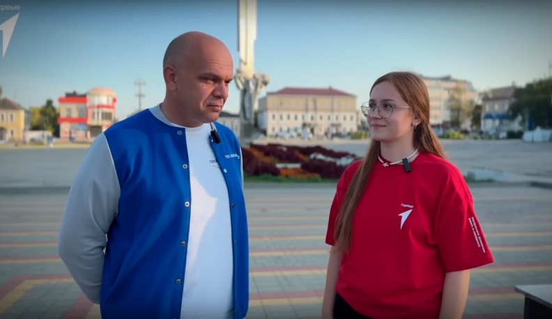 Ветеран СВО Дмитрий Потапов встретился с активистами «Движения первых»