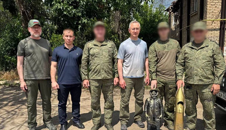 Владислав Шапша встретился с военными в ЛНР