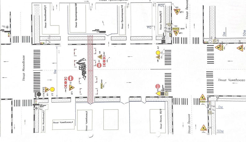 Улицу Чижевского в Калуге вновь перекроют на два дня