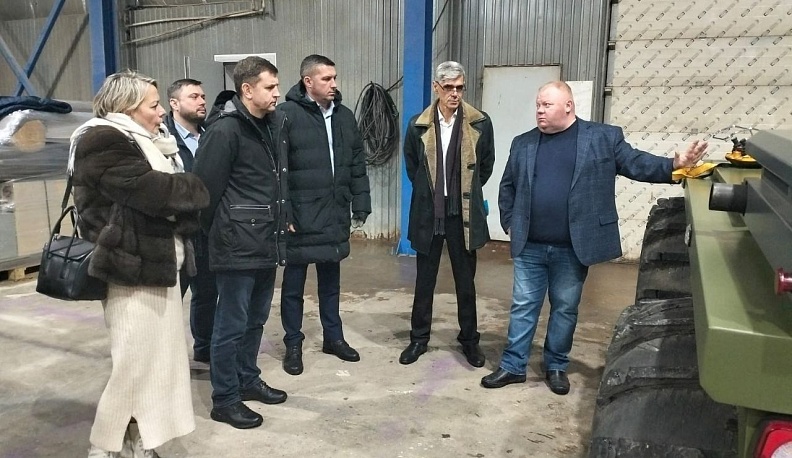 Малоярославецкое предприятие представило свои разработки гостям из Калуги