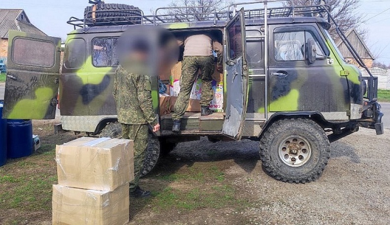 Из Жиздринского района в зону СВО доставлен очередной гуманитарный груз