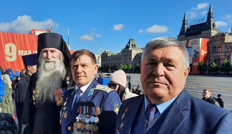 Ветераны Калужской области посетили Парад Победы в Москве