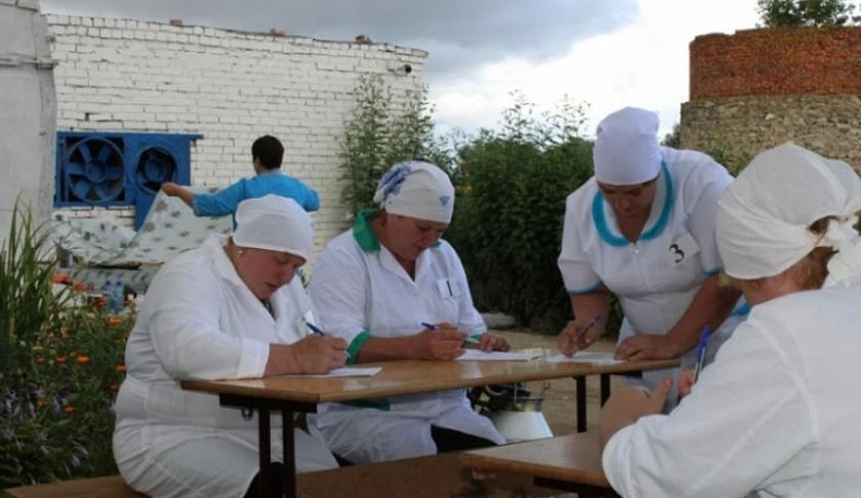 В Калуге выбрали лучшую доярку 