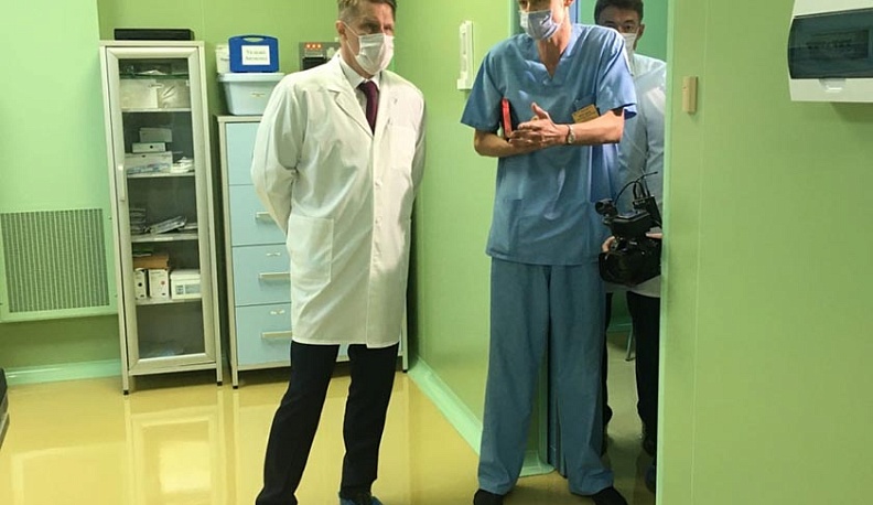 В Обнинск прибыл министр здравоохранения России