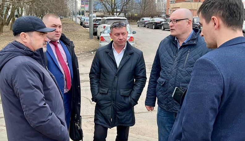 В Обнинске возле школы №16 переложили участок водопровода