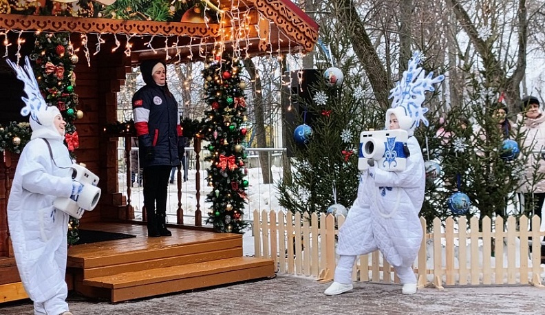 В Калуге открылась резиденция Деда Мороза и Снегурочки