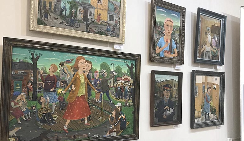 В Обнинске открылась выставка произведений художника Юрия Шерова