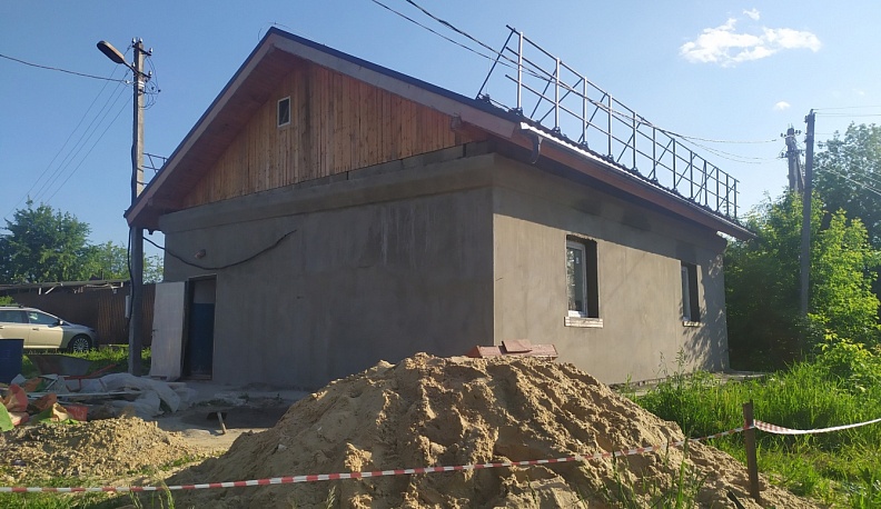 В селе Оболенском Малоярославецкого района начался второй этап реконструкции спортзала