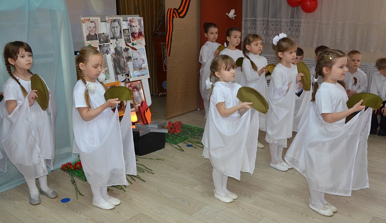 В калужском детском саду прошел праздник, посвященный Дню Победы