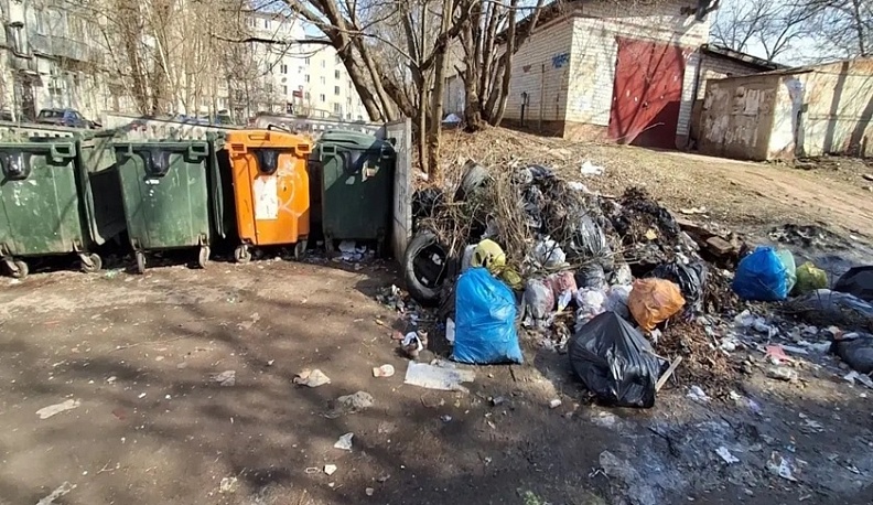 С начала года в Калуге очистили от стихийных свалок более 1400 контейнерных площадок