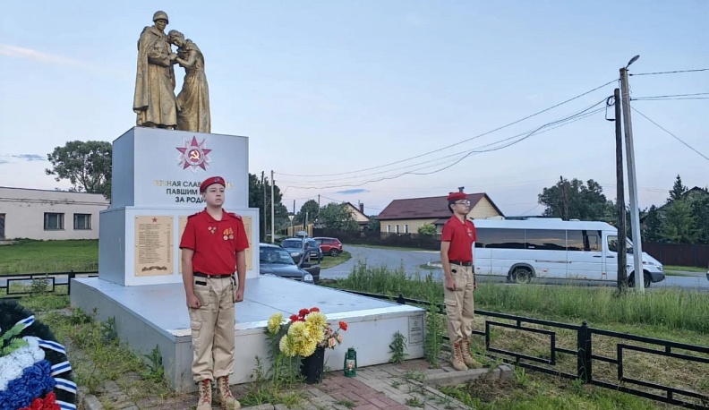В Ферзиковском округе почтили 85-летие начала Великой Отечественной войны