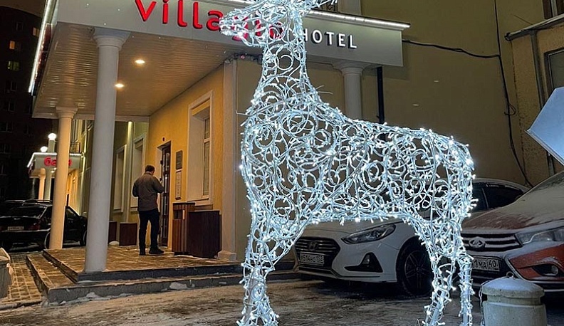 Предприниматели Калуги начали украшать город к Новому году