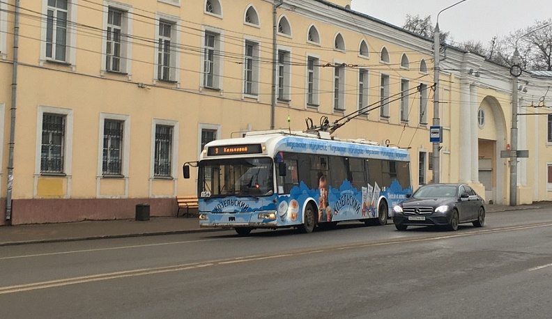 4 июня в Калуге троллейбусы № 3 снова изменят свой маршрут из-за ремонта дороги