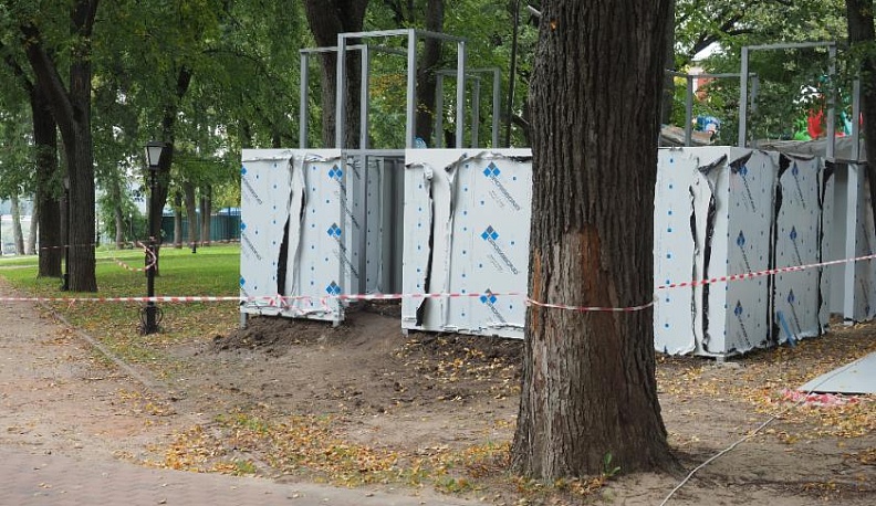 В калужском центральном парке появится лабиринт