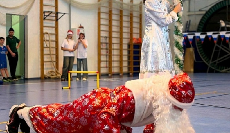 В Барятине прошли детские соревнования «Суперниндзя»