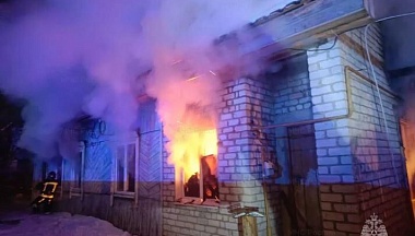 В Кирове при пожаре погиб мужчина