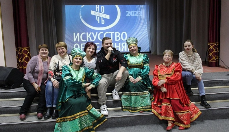 Акция «Ночь искусств» прошла в Юхновском районе