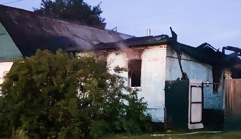 В Людинове в результате пожара погибла пенсионерка
