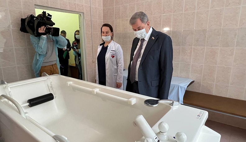 В больницах Калужской области созданы условия для реабилитации участников СВО