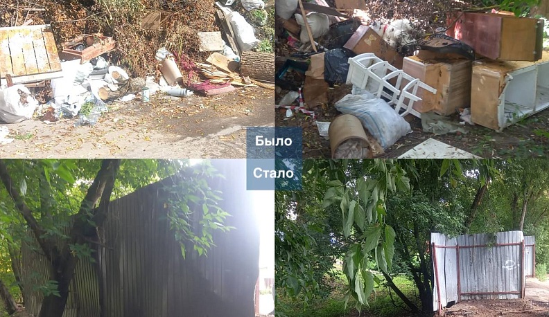 В Калуге ликвидировали 168 несанкционированных свалок за неделю