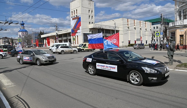 Из Калуги в Тулу отправился профсоюзный автопробег