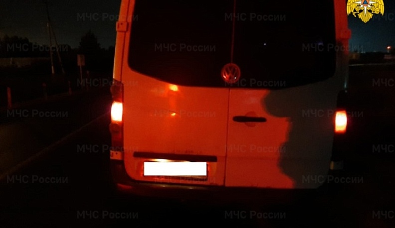 В Боровском районе маршрутка сбила пешехода